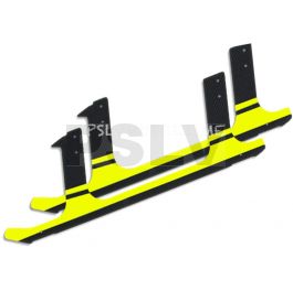 H0107-S Carbon fiber landing gear - Yellow (2pcs)